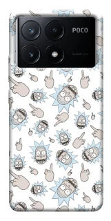 Чехол на Xiaomi Poco X6 Rick and Morty style фото 1 из 1