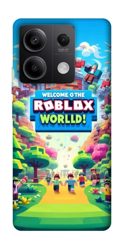 Чехол на Xiaomi Redmi Note 13 5G Roblox World фото 1 из 1