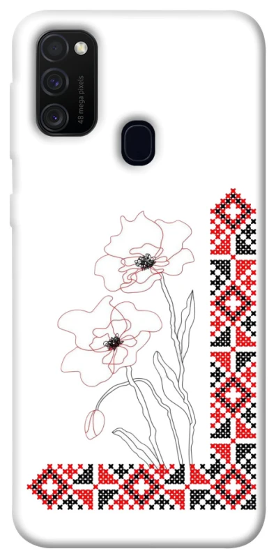 Чехол на Samsung Galaxy M21 Вышиванка на смартфон фото 1 из 1