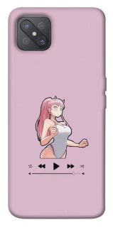 Чехол на Oppo A92s Вайфу фото 1 из 1