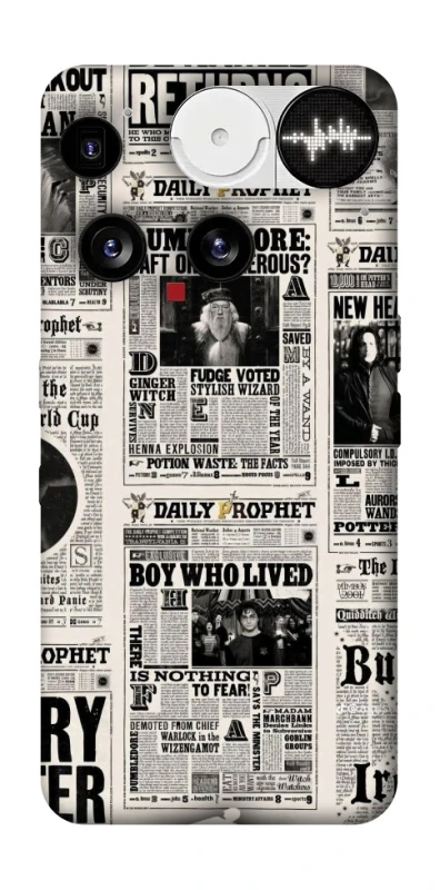 Чохол на Nothing Phone (3) Harry Potter newspaper фото 1 з 1
