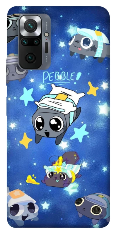 Чохол на Xiaomi Redmi Note 10 Pro Pebble kitten stars фото 1 з 1