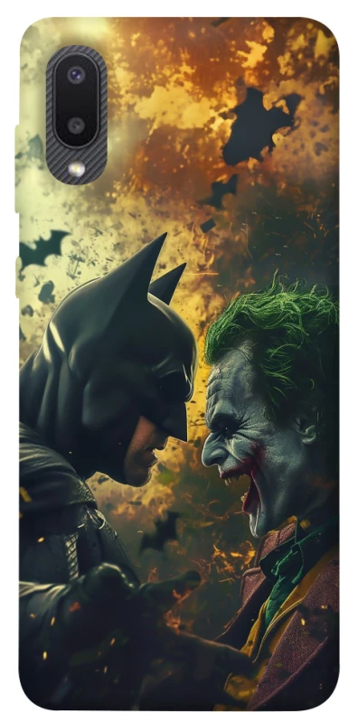 Чехол на Samsung Galaxy A02 Batman and the Joker фото 1 из 1