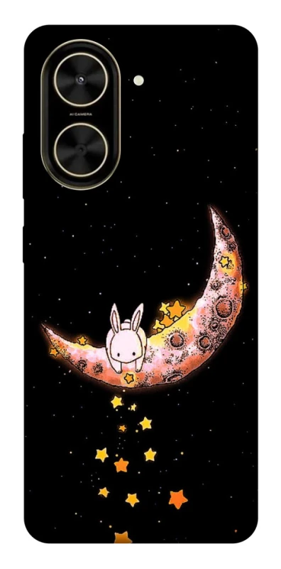 Чехол на Xiaomi Poco C71 Moon rabbit фото 1 из 1