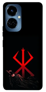 Чехол на TECNO Camon 19 Pro Berserk Red Logo фото 1 из 1