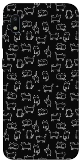 Чохол на Samsung Galaxy A10 (A105F) Black Cats фото 1 з 1