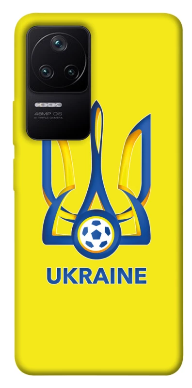 Чехол на Xiaomi Poco F4 5G Футбольный Герб фото 1 из 1