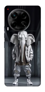 Чехол на TECNO Camon 30 (CL6) Слон v2 фото 1 из 1