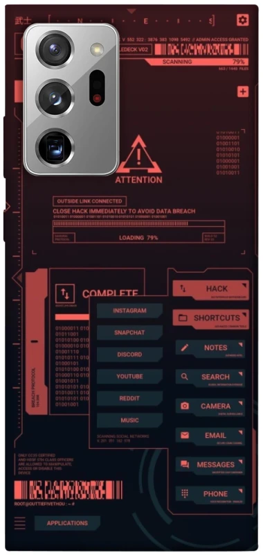 Чохол на Samsung Galaxy Note 20 Ultra Attention фото 1 з 1