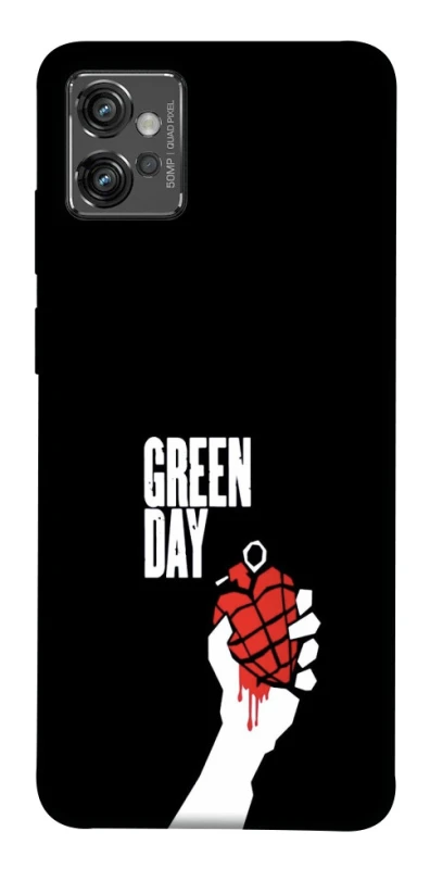 Чехол на Motorola Moto G32 Green Day logo фото 1 Чехол на Motorola Moto G32 Green Day logo фото 1 из 1
