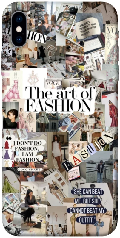 Чохол на Apple iPhone X (5.8") Fashion collage ver.12 фото 1 з 1