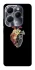 Чохол на Infinix Hot 40 Heart with flowers фото 1 з 1