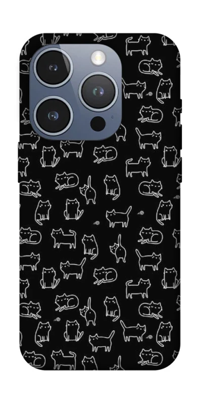 Чохол на Apple iPhone 16 Pro Black Cats фото 1 з 1