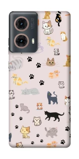 Чохол на Motorola Moto G85 Cat style ver.1 фото 1 з 1