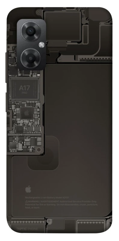 Чехол на Xiaomi Redmi Note 11R iPhone 17 фото 1 из 1