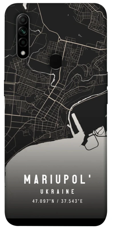 Чохол на Oppo A31 Mariupol map фото 1 з 1
