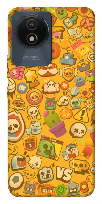 Чохол на Vivo Y02 Brawl Stars ver.6 фото 1 з 1