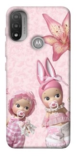 Чохол на Motorola Moto E20 Vintage Blossom Twins фото 1 з 1