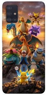 Чехол на Samsung Galaxy A51 Pokemon фото 1 из 1