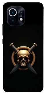Чехол на Xiaomi Mi 11 Golden Skull фото 1 из 1