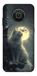 Чохол на Nokia X10 / X20 Кіт під місяцем фото 1 з 1
