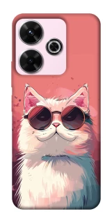 Чохол на Xiaomi Redmi 13 4G Сat with glasses фото 1 з 1