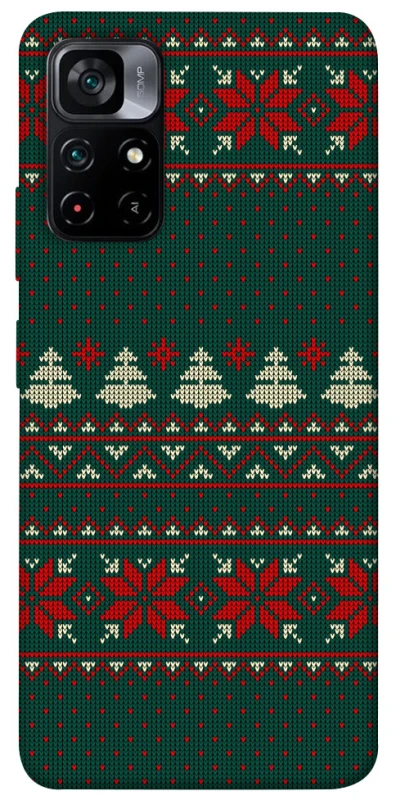 Чохол на Xiaomi Poco M4 Pro 5G Christmas jumper ver.4 фото 1 з 1