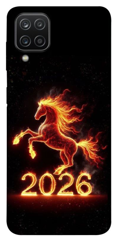 Чохол на Samsung Galaxy A12 Red Fire Horse ver.1 фото 1 з 1