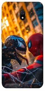 Чохол на Xiaomi Redmi 8a Venom vs Spiderman фото 1 з 1