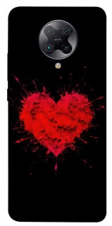 Чехол на Xiaomi Redmi K30 Pro / Poco F2 Pro Splash heart фото 1 из 1