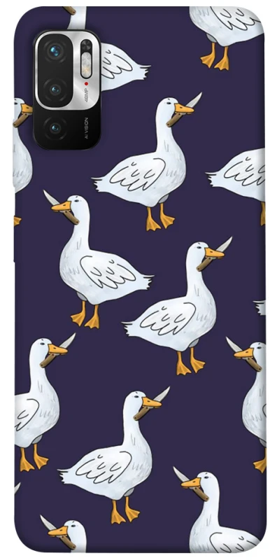 Чохол на Xiaomi Poco M3 Pro 4G / 5G Гуси з претензією фото 1 з 1