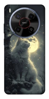 Чохол на ZTE Blade V70 Max Кіт під місяцем фото 1 з 1