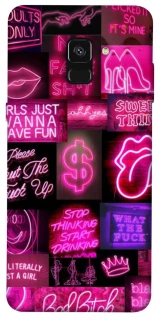 Чехол на Samsung A530 Galaxy A8 (2018) Hot collage ver.9 фото 1 из 1