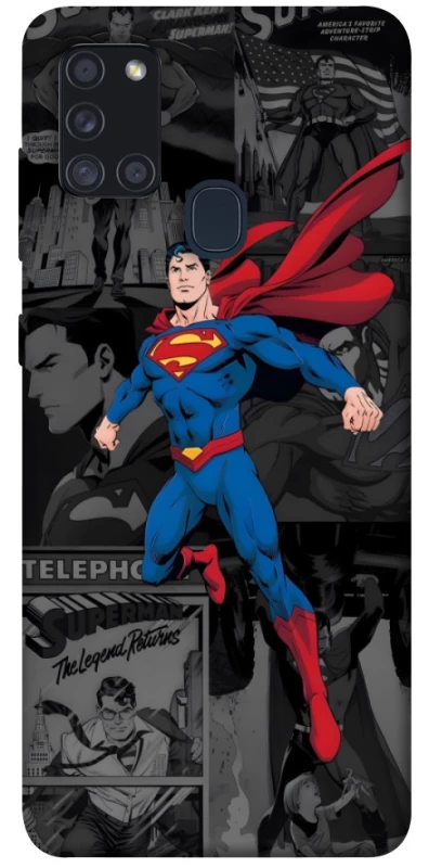 Чехол на Samsung Galaxy A21s superman comics фото 1 из 1