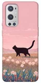 Чохол на OnePlus 9 Pro cat on a field фото 1 з 1