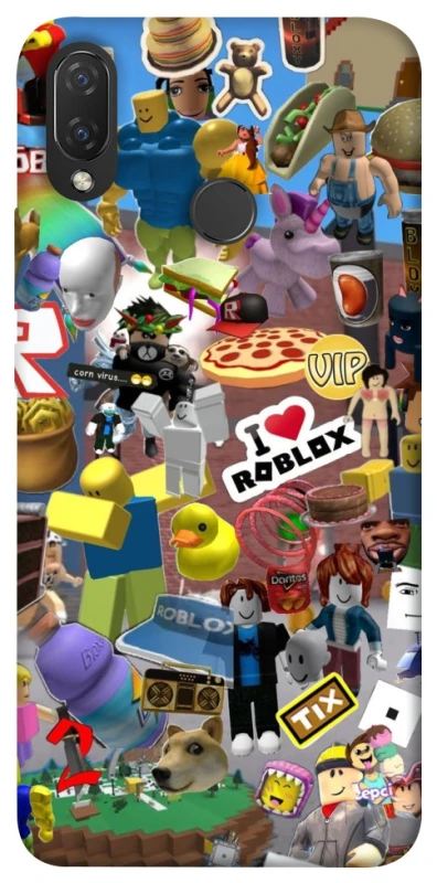 Чохол на Huawei P Smart+ (nova 3i) Roblox collage ver.5 фото 1 з 1