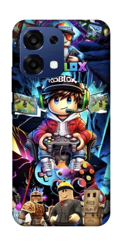 Чохол на Oppo A6 Pro 4G/5G Roblox collage ver.4 фото 2 з 2