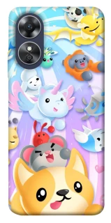 Чехол на Oppo A17 Adopt Me Rainbow Pet Parade фото 1 из 1