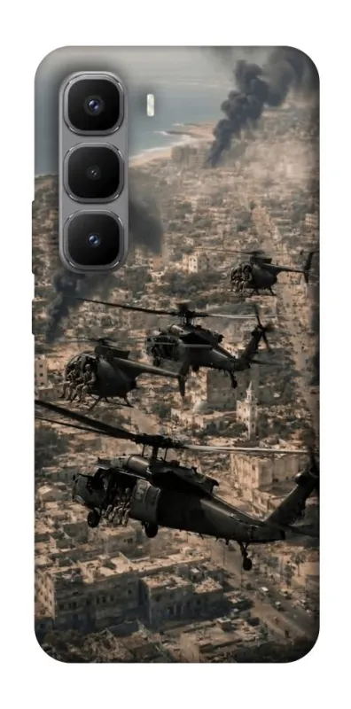 Чохол на Infinix Hot 60 Pro+ Black hawk фото 1 з 1