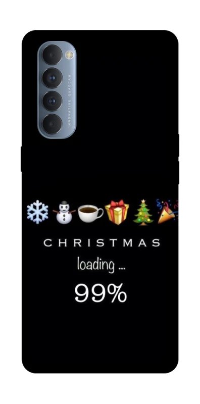 Чехол на Oppo Reno 4 Pro Christmas Loading фото 1 из 1