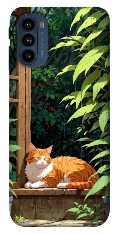 Чохол на Motorola Moto G41 red cat фото 1 з 1