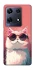 Чехол на Infinix Note 30 Pro Сat with glasses фото 1 из 1