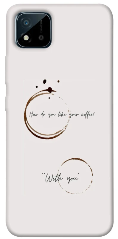 Чохол на Realme C20 Coffee with you фото 1 з 1