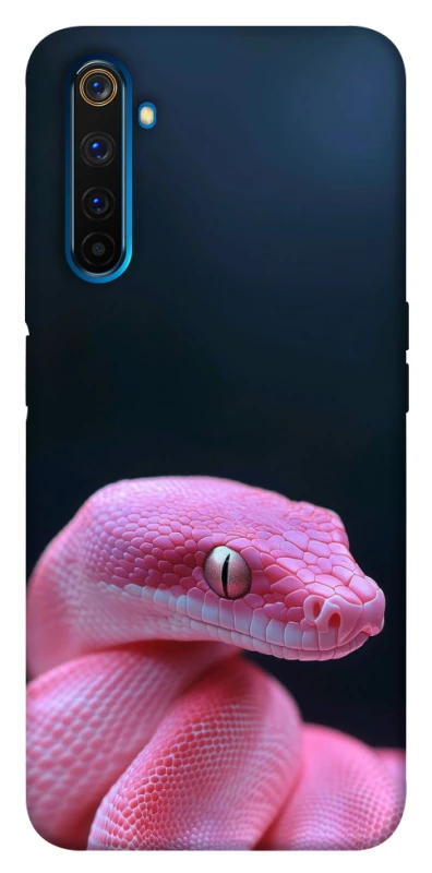 Чохол на Realme 6 Pro Рожева змія фото 1 з 1