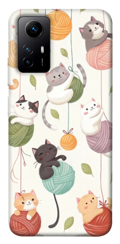 Чехол на Xiaomi Redmi Note 12S Funny Kittens фото 1 из 1