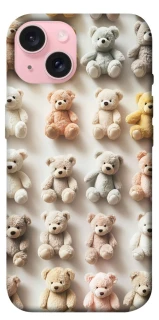 Чохол на Apple iPhone 15 (6.1") Teddy Bears фото 1 з 1
