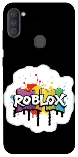 Чехол на Samsung Galaxy A11 Roblox logo ver.2 фото 1 из 1