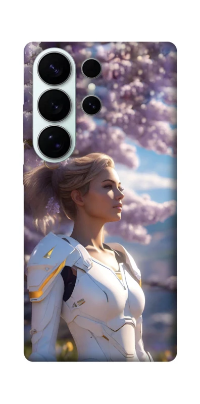 Чехол на Samsung Galaxy S26 Cyber space girl ver.1 фото 1 из 1