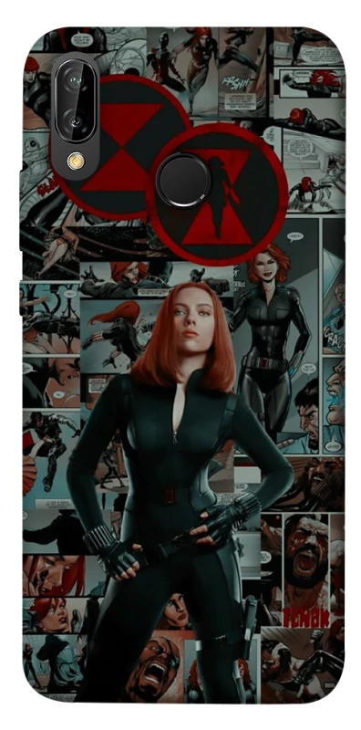 Чохол на Huawei P20 Lite Black Widow фото 1 Чохол на Huawei P20 Lite Black Widow фото 1 з 1