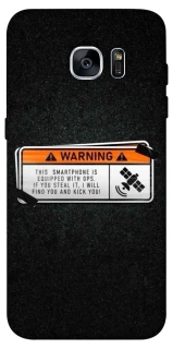 Чехол на Samsung G935F Galaxy S7 Edge Warning фото 1 из 1